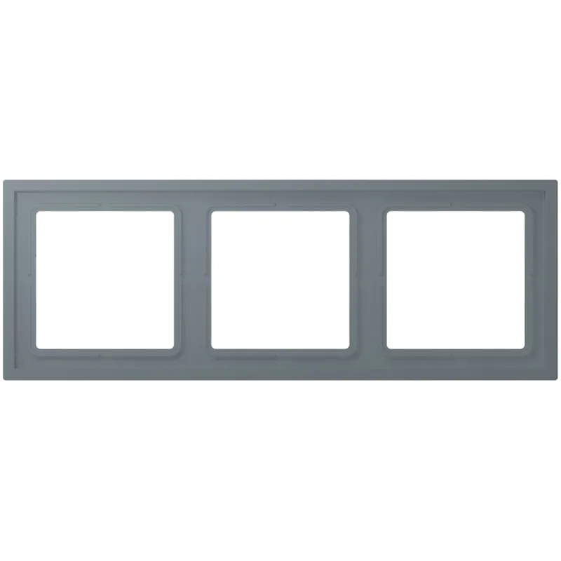 Jung Rahmen, 3-fach, LS ZERO, gris 59 LCZ983BF251
