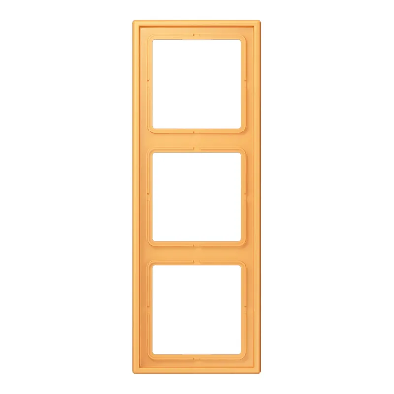 Jung Rahmen, 3-fach, LS 990, ocre jaune clair LC983254