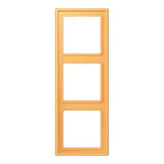 Jung Rahmen, 3-fach, LS 990, ocre jaune clair LC983254