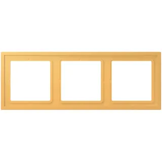 Jung Rahmen, 3-fach, LS ZERO, ocre jaune clair LCZ983BF254