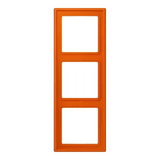 Jung Rahmen, 3-fach, LS 990, orange vif LC983260