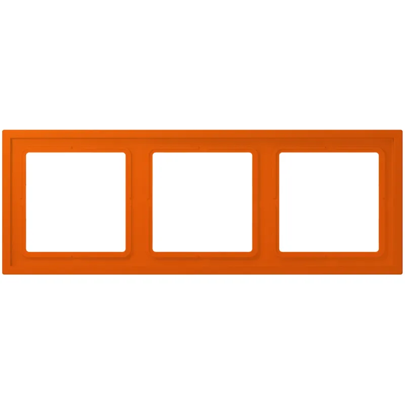 Jung Rahmen, 3-fach, LS ZERO, orange vif LCZ983BF260