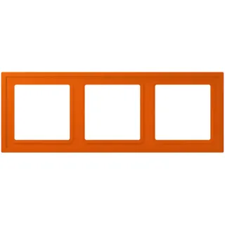 Jung Rahmen, 3-fach, LS ZERO, orange vif LCZ983BF260