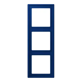 Jung Rahmen, 3-fach, LS 990, bleu outremer foncé LC983261