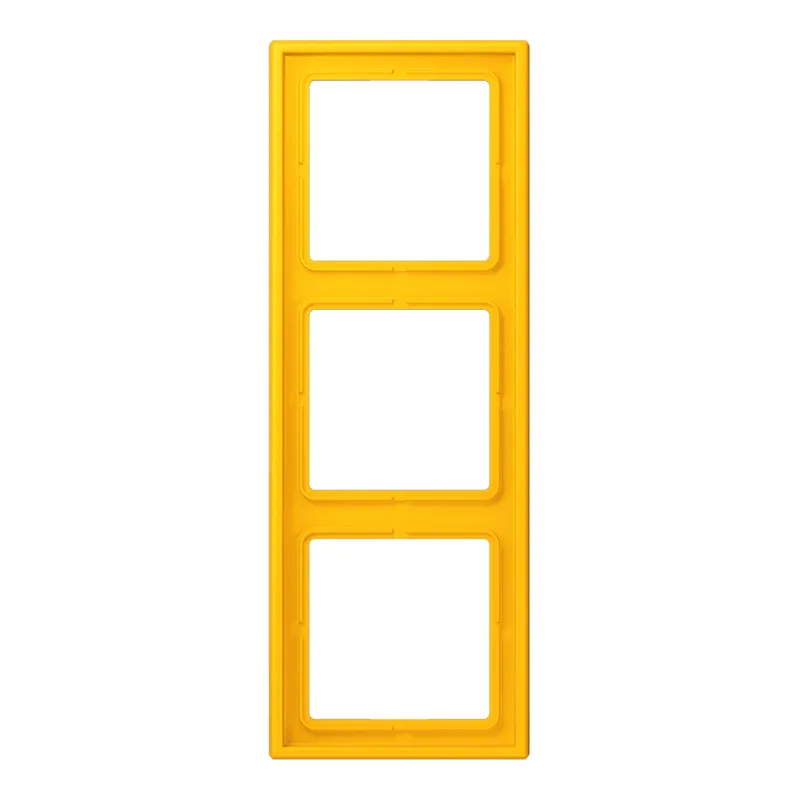 Jung Rahmen, 3-fach, LS 990, le jaune vif LC983263