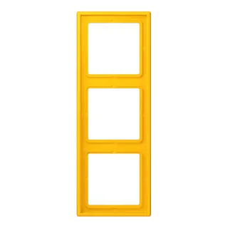 Jung Rahmen, 3-fach, LS 990, le jaune vif LC983263