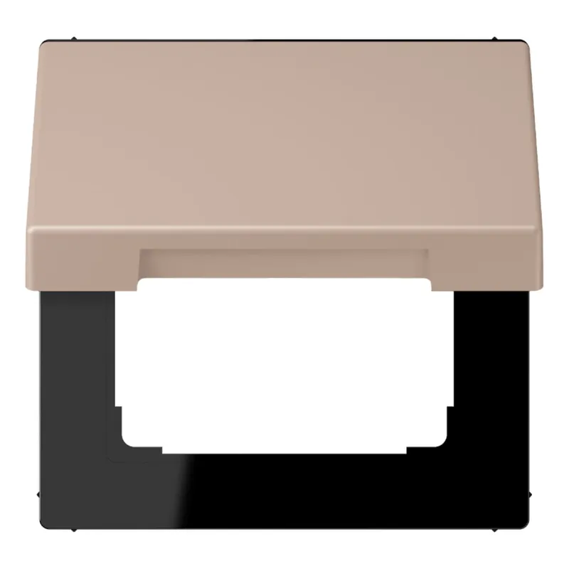 Jung Klappdeckel mit Rückstellfeder, Thermoplast lackiert, Serie LS, ombre br?lée claire LC990BFKL240
