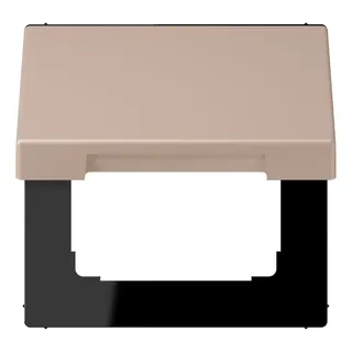 Jung Klappdeckel mit Rückstellfeder, Thermoplast lackiert, Serie LS, ombre br?lée claire LC990BFKL240