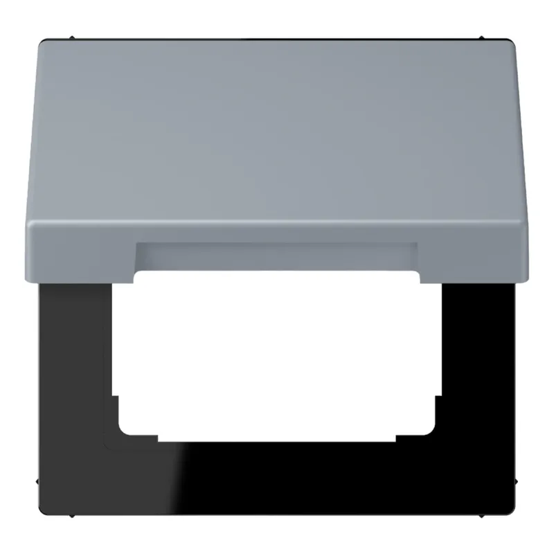 Jung Klappdeckel mit Rückstellfeder, Thermoplast lackiert, Serie LS, gris clair 59 LC990BFKL257