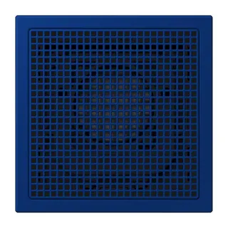 Jung Lautsprechermodul, Serie LS, bleu outremer foncé LSMLC4261