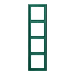 Jung Rahmen, 4-fach, LE CORBUSIER, vert anglais LC984216