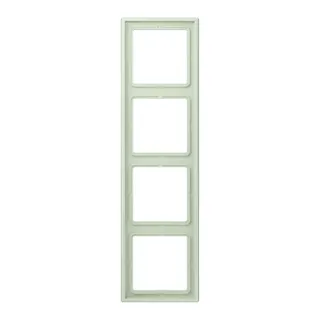 Jung Rahmen, 4-fach, LE CORBUSIER, vert anglâis pale LC984218