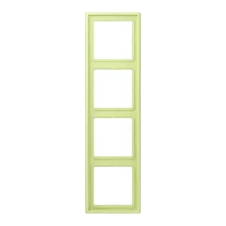 Jung Rahmen, 4-fach, LE CORBUSIER, vert jaune clair LC984222