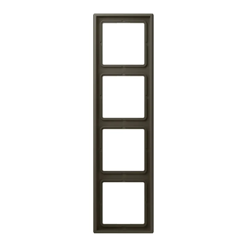 Jung Rahmen, 4-fach, LE CORBUSIER, ombre naturelle 31 LC984241