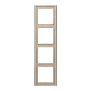 Jung Rahmen, 4-fach, LE CORBUSIER, ombre naturelle claire LC984243