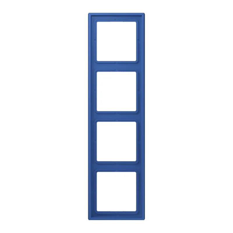 Jung Rahmen, 4-fach, LE CORBUSIER, bleu outremer 59 LC984253