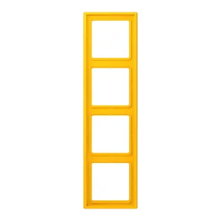 Jung Rahmen, 4-fach, LE CORBUSIER, le jaune vif LC984263