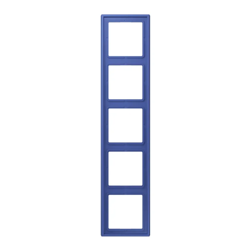 Jung Rahmen, 5-fach, LE CORBUSIER, bleu outremer 31 LC985206