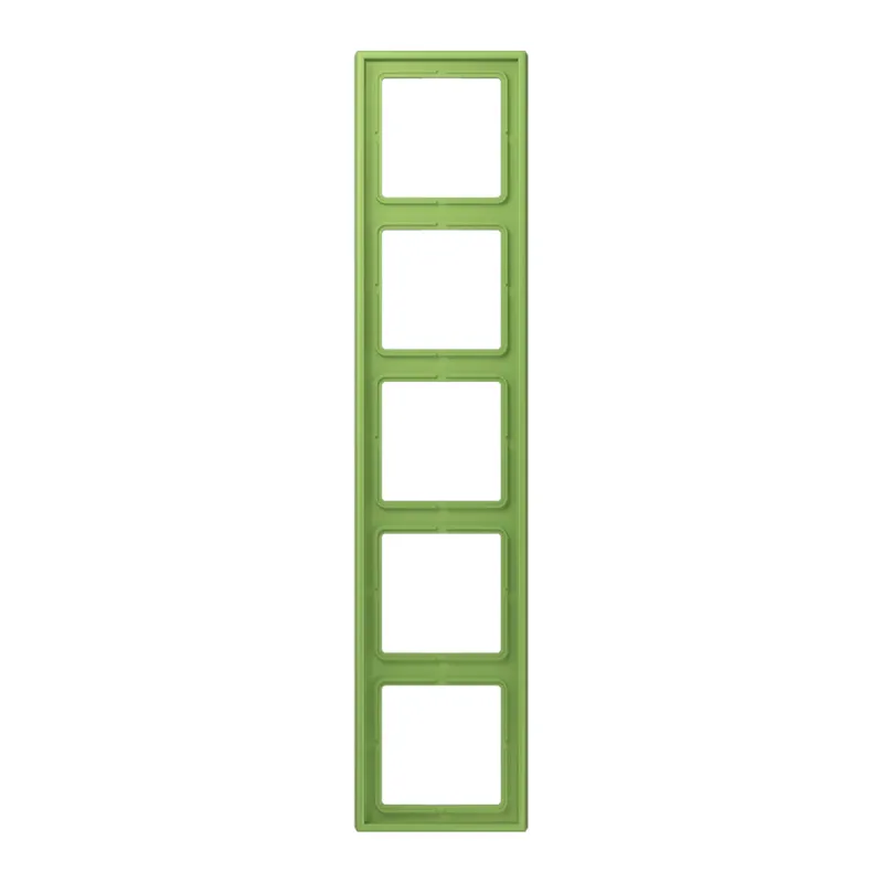 Jung Rahmen, 5-fach, LE CORBUSIER, vert 31 LC985220