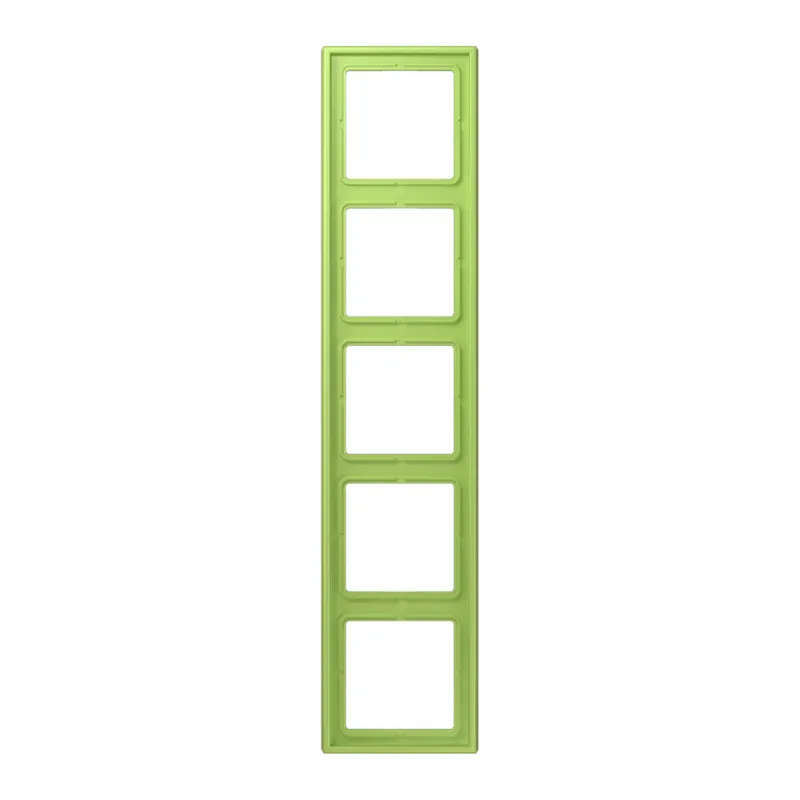 Jung Rahmen, 5-fach, LE CORBUSIER, vert clair LC985221