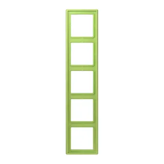Jung Rahmen, 5-fach, LE CORBUSIER, vert clair LC985221