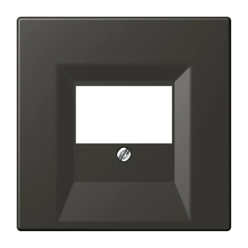 Jung Abdeckung für TAE-Anschlussdosen, Thermoplast lackiert, Serie LS, ombre naturelle 59 LC969T259