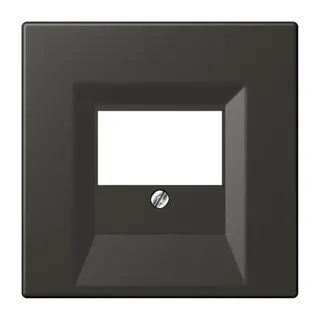 Jung Abdeckung für TAE-Anschlussdosen, Thermoplast lackiert, Serie LS, ombre naturelle 59 LC969T259