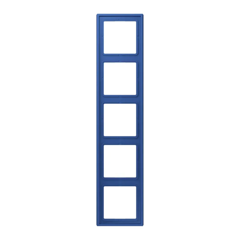 Jung Rahmen, 5-fach, LE CORBUSIER, bleu outremer 59 LC985253