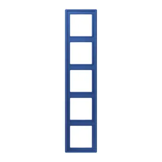 Jung Rahmen, 5-fach, LE CORBUSIER, bleu outremer 59 LC985253