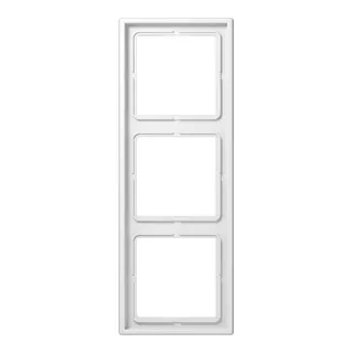 Jung Rahmen 3fach, Duroplast antimikrobiell, LS 990, alpinweiß SPLS983WW