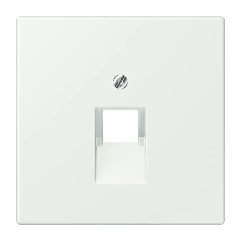 Jung Abdeckung für IAE/UAE-Anschlussdosen 1 x 8-polig, Thermoplast lackiert, Serie LS, outremer gris LC969-1UA210