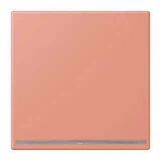 Jung LED-Orientierungslicht, Thermoplast lackiert, Serie LS, l'ocre rouge moyen LC1539-OOLNW233