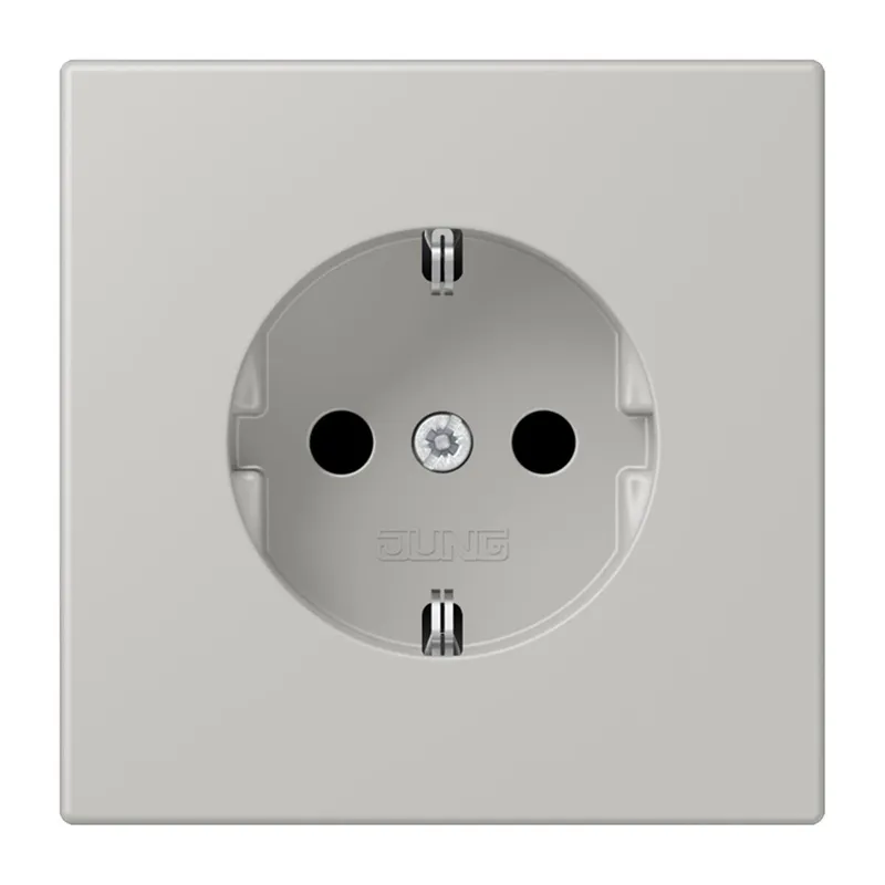 Jung SCHUKO Steckdose, 16 A 250 V ~, Serie LS, gris clair 31 LC1520205