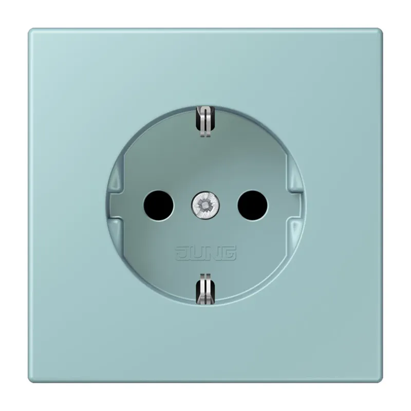 Jung SCHUKO Steckdose, 16 A 250 V ~, Serie LS, céruléen clair LC1520214