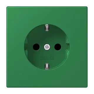 Jung SCHUKO Steckdose, 16 A 250 V ~, SAFETY+, Serie LS, vert foncé LC1520KI219