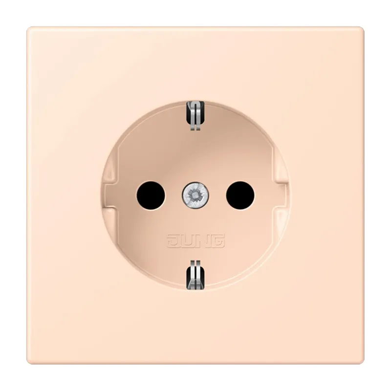 Jung SCHUKO Steckdose, 16 A 250 V ~, Serie LS, rose pâle LC1520228