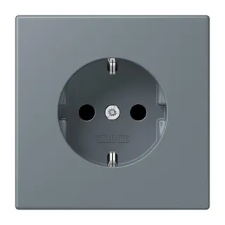 Jung SCHUKO Steckdose, 16 A 250 V ~, SAFETY+, Serie LS, gris 59 LC1520KI251