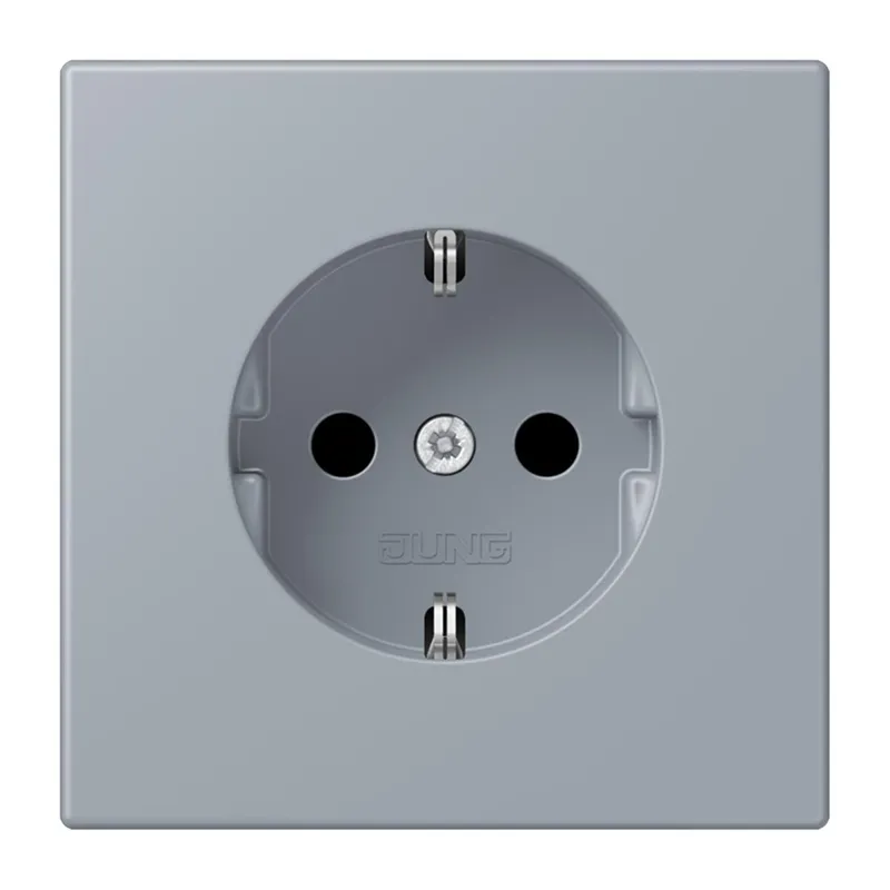 Jung SCHUKO Steckdose, 16 A 250 V ~, Serie LS, gris clair 59 LC1520257