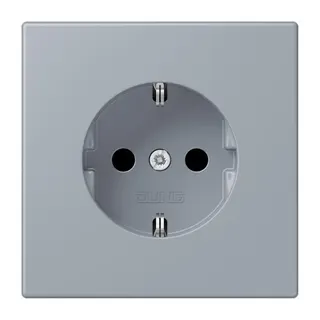Jung SCHUKO Steckdose, 16 A 250 V ~, SAFETY+, Serie LS, gris clair 59 LC1520KI257