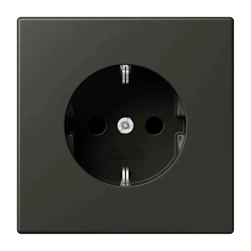 Jung SCHUKO Steckdose, 16 A 250 V ~, Serie LS, ombre naturelle 59 LC1520259