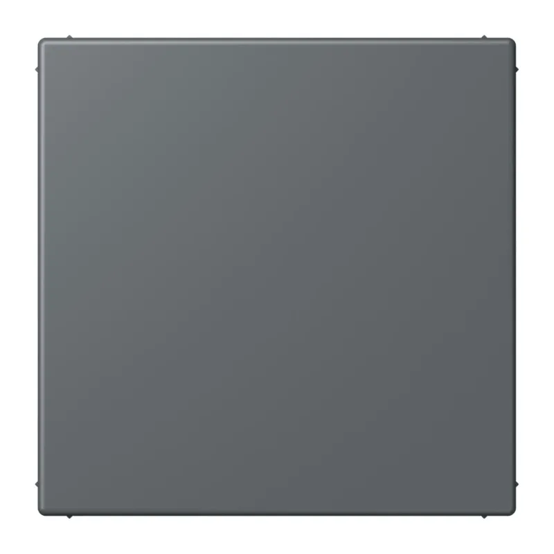 Jung Blind-Abdeckung (gerastet), Thermoplast lackiert, Serie LS, gris foncé 31 LC994B202