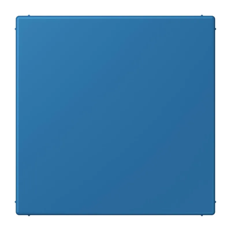Jung Blind-Abdeckung (gerastet), Thermoplast lackiert, Serie LS, bleu céruléen 31 LC994B211