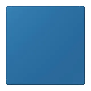 Jung Blind-Abdeckung (gerastet), Thermoplast lackiert, Serie LS, bleu céruléen 31 LC994B211