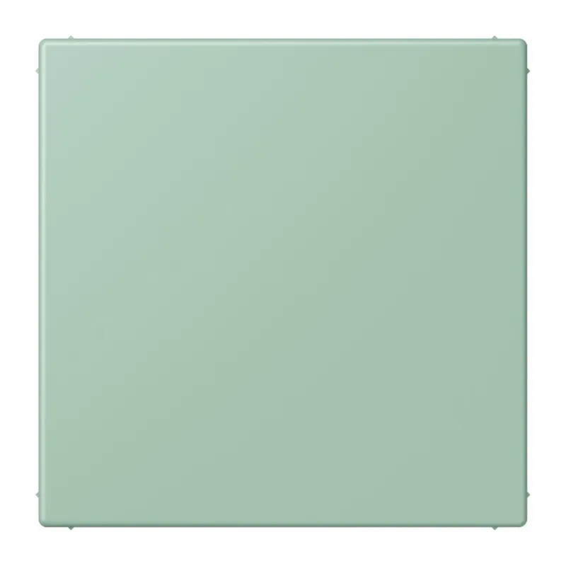 Jung Blind-Abdeckung (gerastet), Thermoplast lackiert, Serie LS, vert anglais clair LC994B217