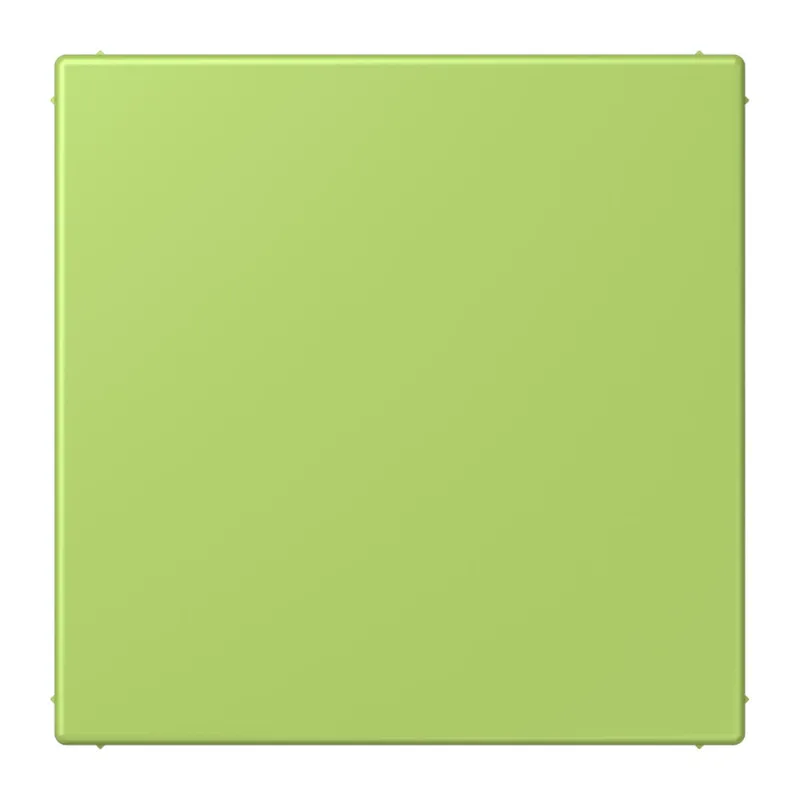 Jung Blind-Abdeckung (gerastet), Thermoplast lackiert, Serie LS, vert clair LC994B221