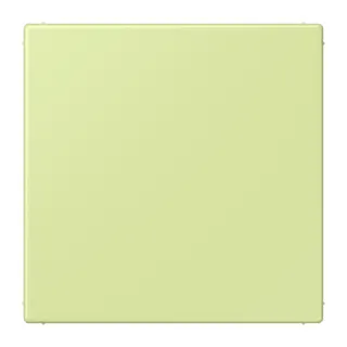 Jung Blind-Abdeckung (gerastet), Thermoplast lackiert, Serie LS, vert jaune clair LC994B222