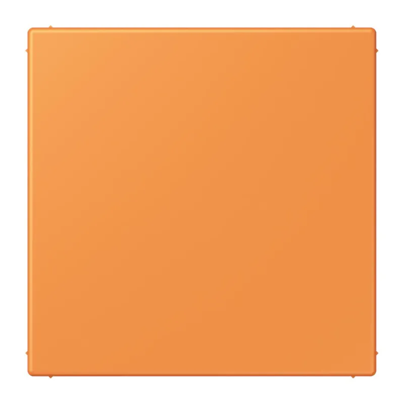 Jung Blind-Abdeckung (gerastet), Thermoplast lackiert, Serie LS, orange clair LC994B225