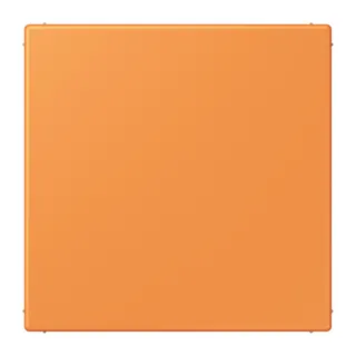 Jung Blind-Abdeckung (gerastet), Thermoplast lackiert, Serie LS, orange clair LC994B225