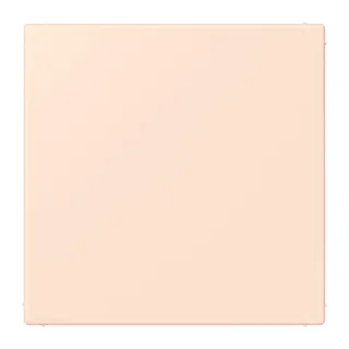 Jung Blind-Abdeckung (gerastet), Thermoplast lackiert, Serie LS, orange pâle LC994B226