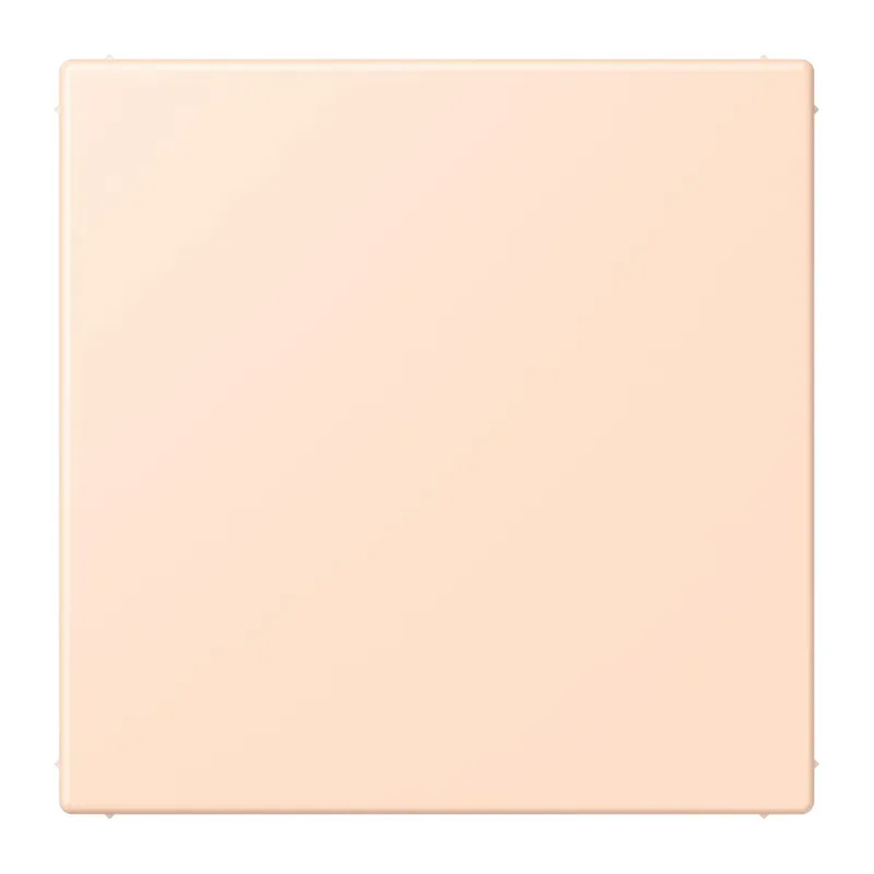 Jung Blind-Abdeckung (gerastet), Thermoplast lackiert, Serie LS, rose pâle LC994B228
